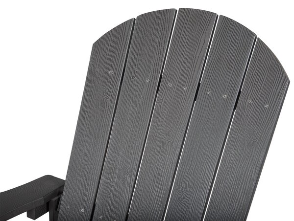 Kerti hintaszék ADIRONDACK Sötétszürke