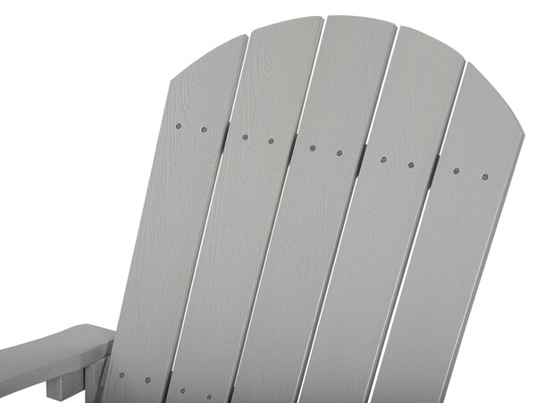 Kerti hintaszék ADIRONDACK Világosszürke