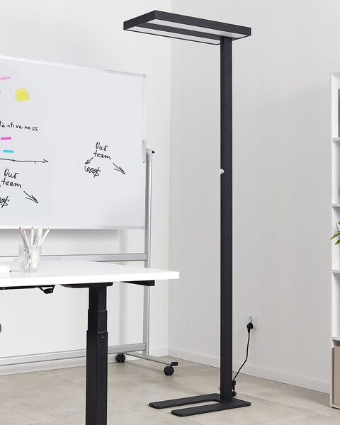 LED állólámpa TAURUS Dimmer funkcióval Fém Fekete