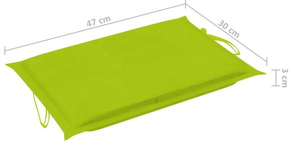 VidaXL Akácfa Napozóágy - Szürke - 190cm