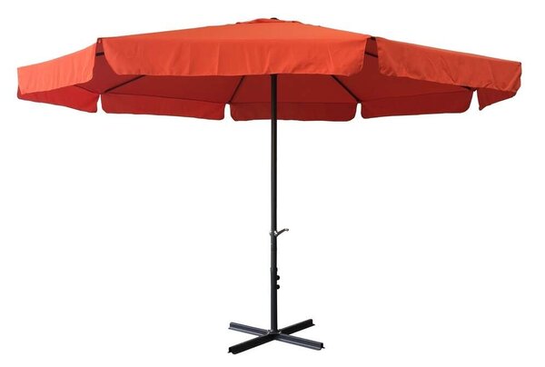 ROJAPLAST STANDARD napernyő, talp nélkül - terrakotta - ø 300 cm ()