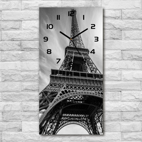 Téglalap alakú üvegóra Párizsi eiffel-torony