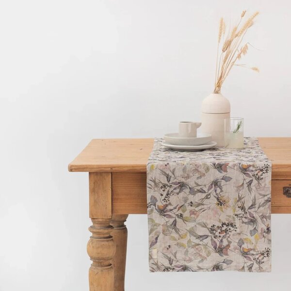 Tom Linen asztali futó Botanic Méret: 40x140