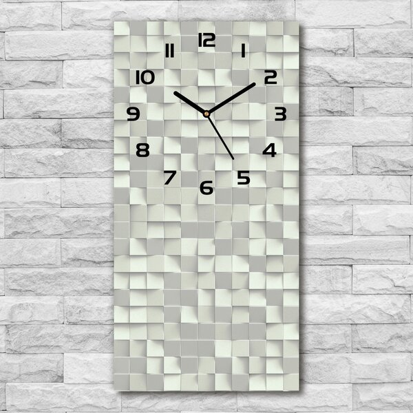 Téglalap alakú üvegóra Geometrikus minta