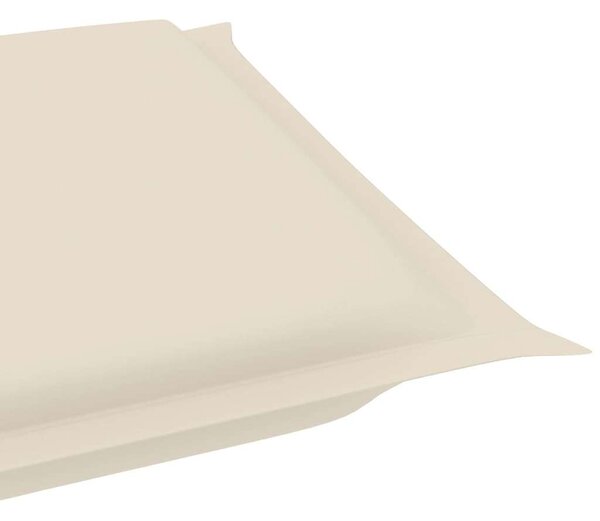 VidaXL Akácfa Napozóágy - Szürke - 190cm