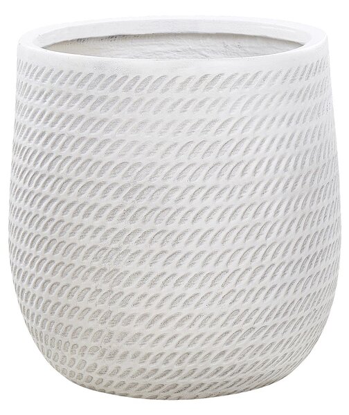 Virágcserép LIVADIA 39 cm Törtfehér