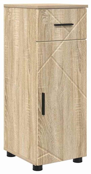 Fürdőszoba bútor szett 5 pcs sonoma tölgy 30 x 35 x 192 cm