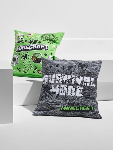 Sinsay - Párnahuzatok 2 db-os csomag Minecraft - zöld