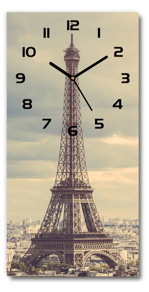 Téglalap alakú üvegóra Párizsi eiffel-torony