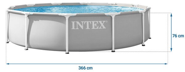 Kerti medence kerettel 366 x 76 cm 9 az 1-ben INTEX 26712ND