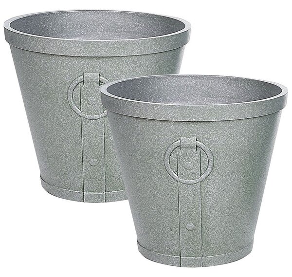 Virágcserép VARI 45 cm Szürke