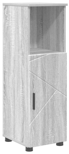Fürdőszoba bútor szett 5 pcs Szürke sonoma 30 x 35 x 192 cm