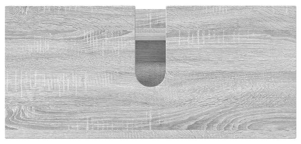 Fürdőszoba bútor szett 5 pcs Szürke sonoma 30 x 35 x 192 cm