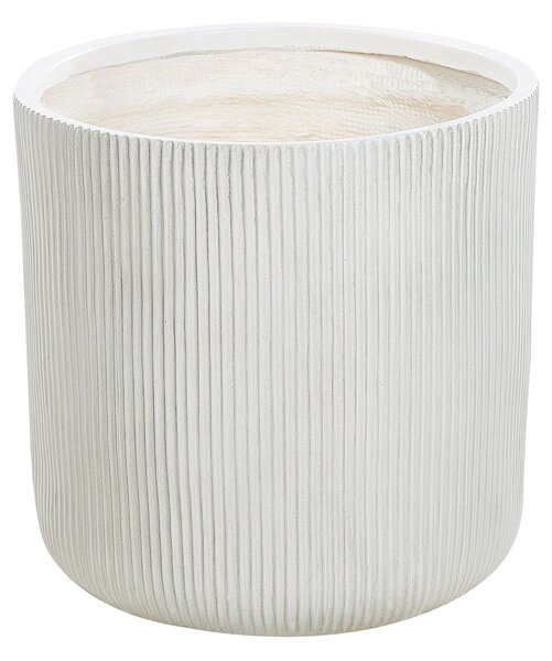Virágcserép OREOI 45 cm Törtfehér