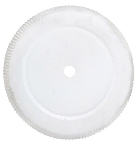 Virágcserép OREOI 45 cm Törtfehér