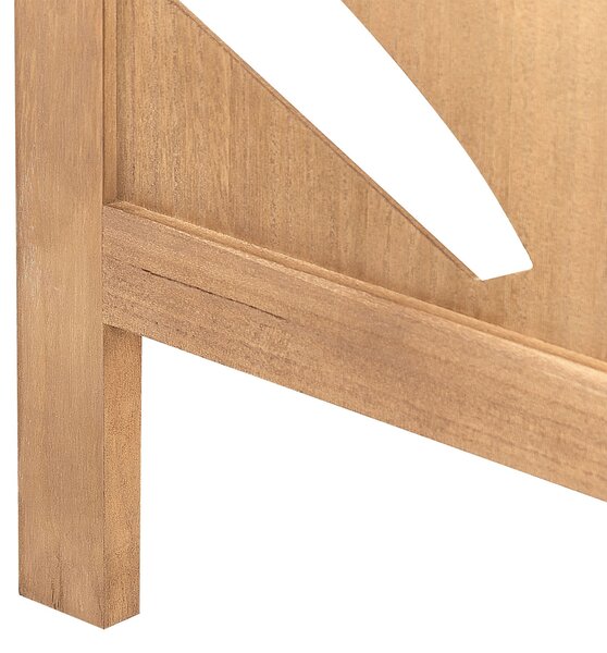 3 paneles térelválasztó VERNAGO Világosbarna 122 cm 170 cm