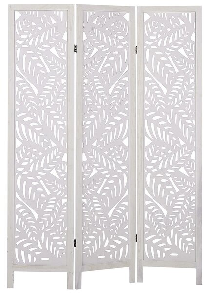 3 paneles térelválasztó MELAGO Fehér 122 cm 170 cm