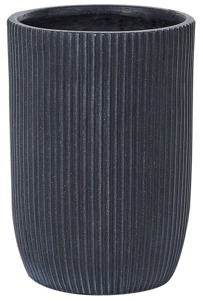 Virágcserép EANTIO 25 cm Fekete