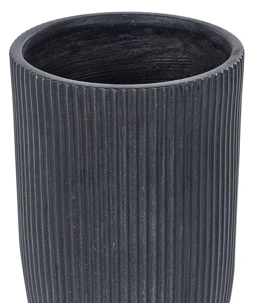 Virágcserép EANTIO 25 cm Fekete
