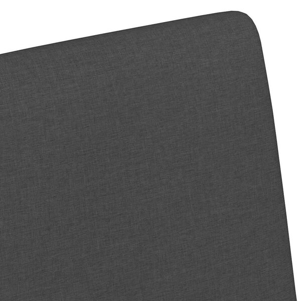 Étkezőszékek kerékkel 2 pcs Fekete 57 x 66 x 94 cm szövet