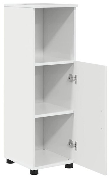 Fürdőszoba bútor szett 3 pcs Magasfényű fehér 61 x 35 x 64 cm