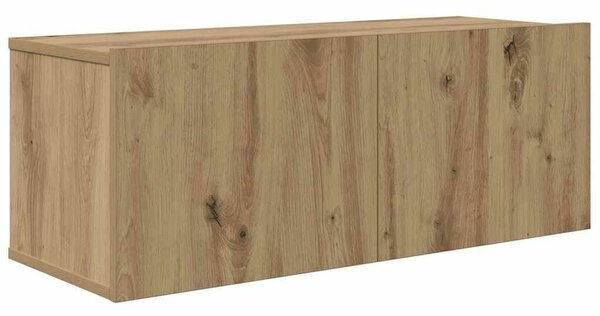 TV szekrény garnitúra 7 pcs kézműves tölgy 80 x 30 x 30 cm