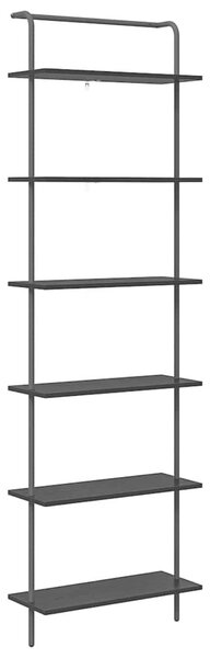Könyvespolc Musta tammi 60 x 24 x 203 cm Faanyag