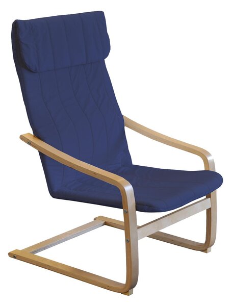 Fotel LISA kék K52
