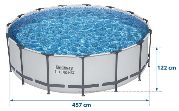 Bestway kerti medence 457 x 122 cm 18w1 56438