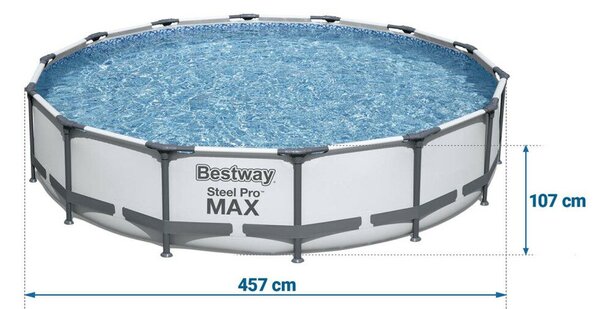 Bestway kerti medence 457 x 107 cm 11w1 56488