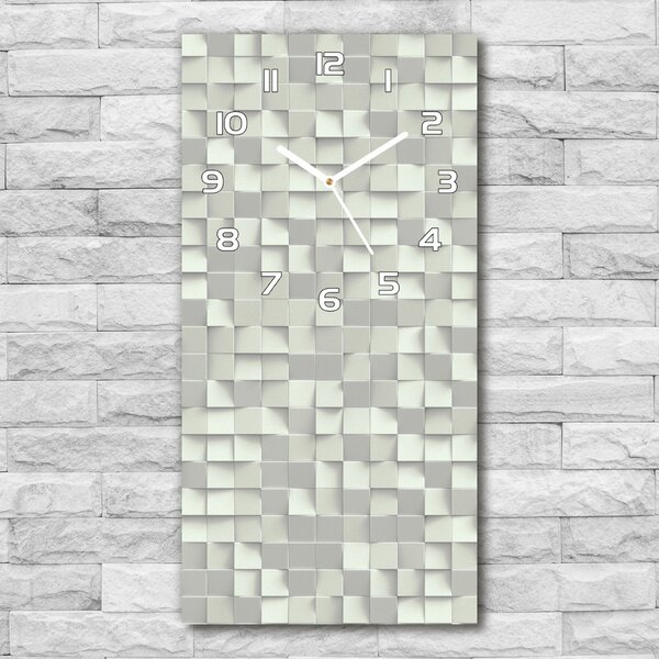 Téglalap alakú üvegóra Geometrikus minta
