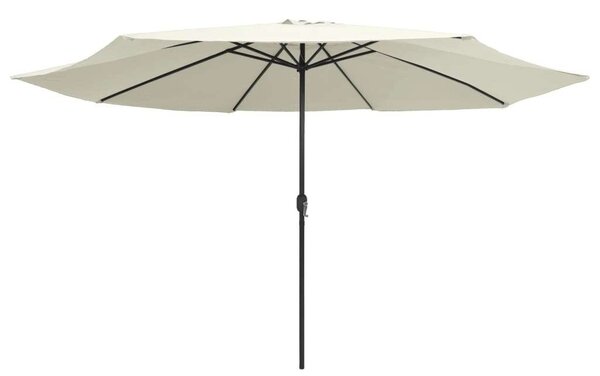 VidaXL Kültéri Napernyő - Homokszín - 400 cm