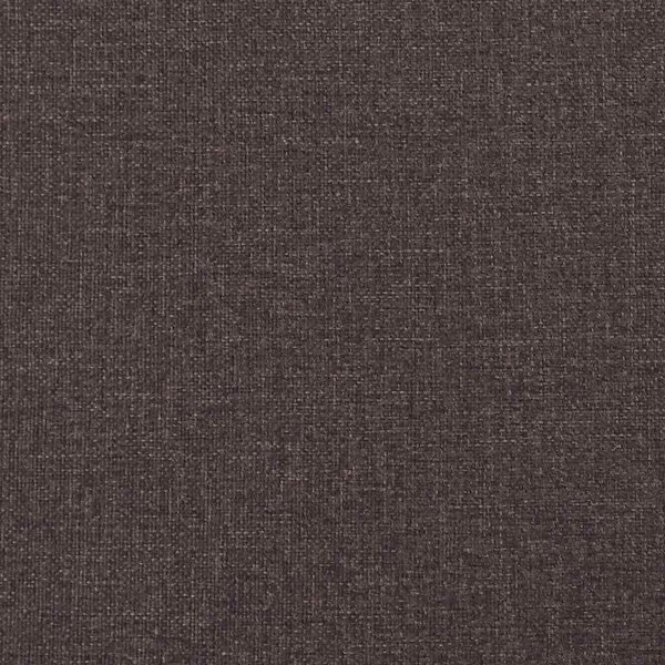 Étkezőszékek kerékkel 2 pcs sötétbarna 57 x 66 x 94 cm szövet