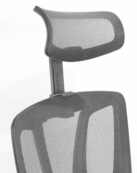 Ergonomikus Balance Pro irodai szék, RONDI, hálós háttámlával, állítható deréktámasszal, szinkron mechanizmussal, fekete