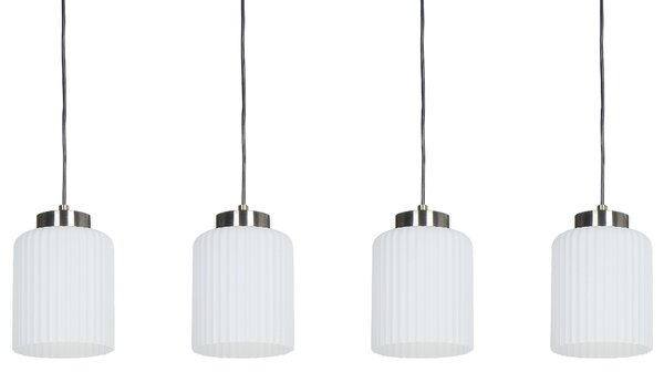Függőlámpa CAUDELO Fém Fekete/fehér