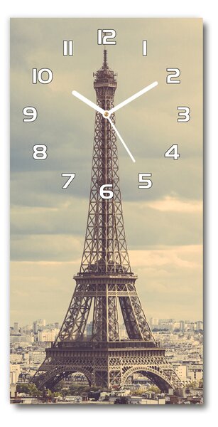 Téglalap alakú üvegóra Párizsi eiffel-torony