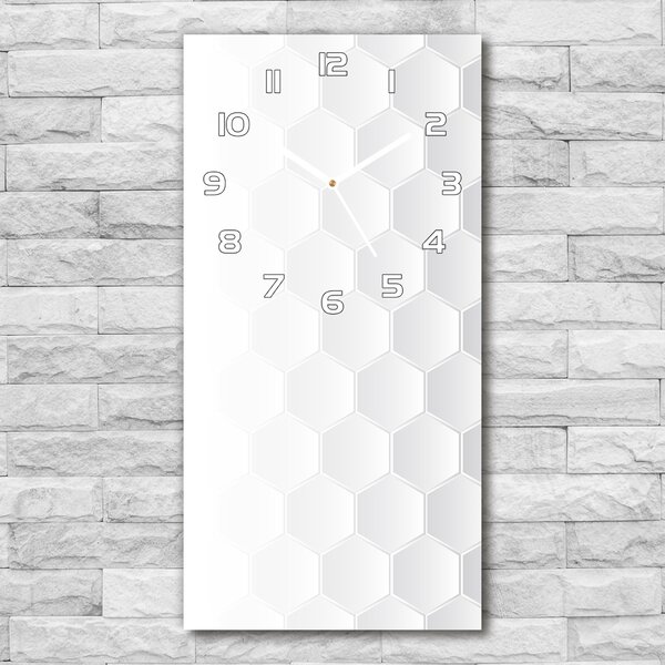 Négyszögletes üvegóra Geometriai háttér
