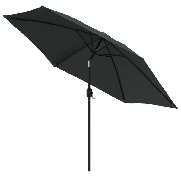 Napernyő - LED világítás - Antracitszürke - 300 cm