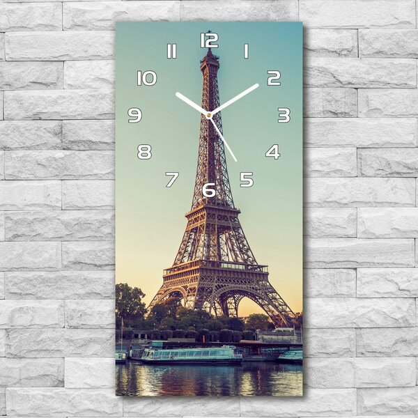 Téglalap alakú üvegóra Párizsi eiffel-torony