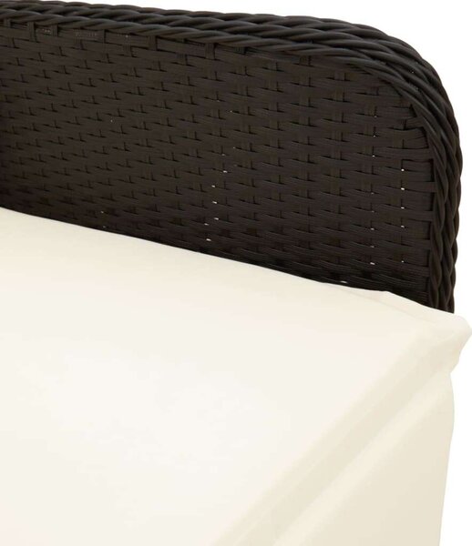 VidaXL Polyrattan Kerti Bútor - 11 részes Bisztró készlet