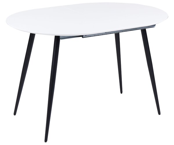 Kihúzható étkezőasztal STAVERTON Fehér 120/160 cm 80 cm