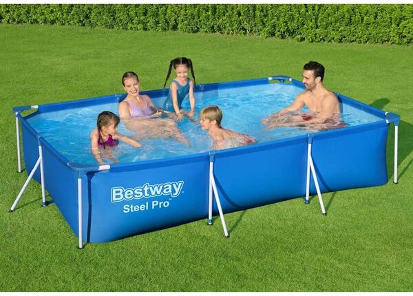 Bestway steel pro Fémvázas medence 66x201x300cm