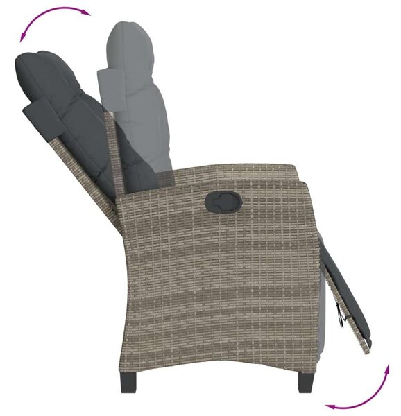 VidaXL Polyrattan Kerti Étkezőgarnitúra - 8 Fő