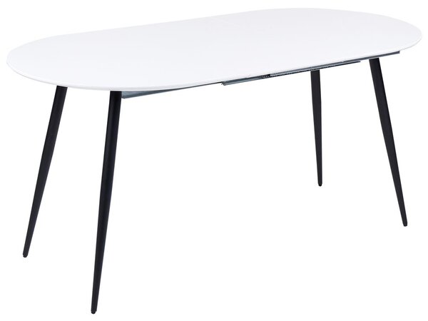 Kihúzható étkezőasztal STAVERTON Fehér 120/160 cm 80 cm