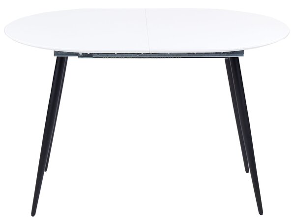 Kihúzható étkezőasztal STAVERTON Fehér 120/160 cm 80 cm