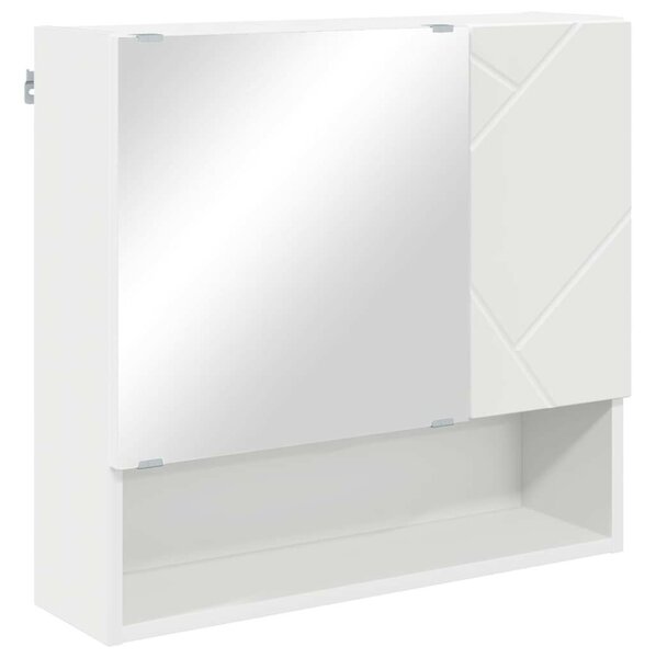 Fürdőszoba bútor szett 5 pcs Fehér 61 x 35 x 64 cm Faanyag