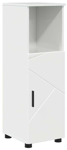 Fürdőszoba bútor szett 4 pcs Magasfényű fehér 30 x 35 x 192 cm