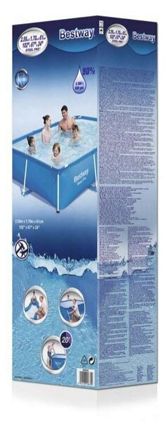 Bestway Andaman 259x170x61cm Fémvázas medence (FFA629)
