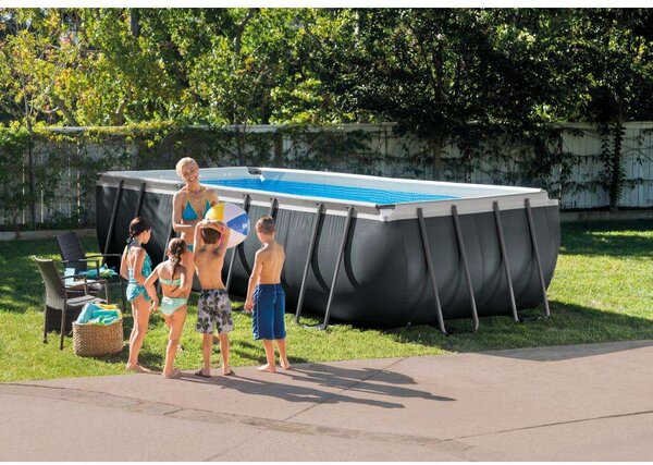 Intex Ultra Quadra XTR - Fémvázas Medence - 549x274 cm