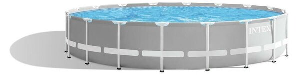 Intex Csővázas medence szett szürke szűrővel - 549 x 122 cm